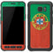 Portugal Flag Distressed Galaxy S7 Active Skin